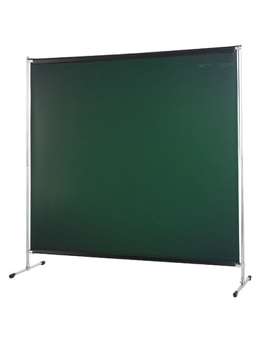 Green Welding Curtain Opti 200.G With Frame 2X2M